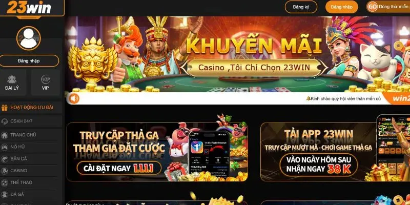 23Win - Nhà cái uy tín top đầu thị trường