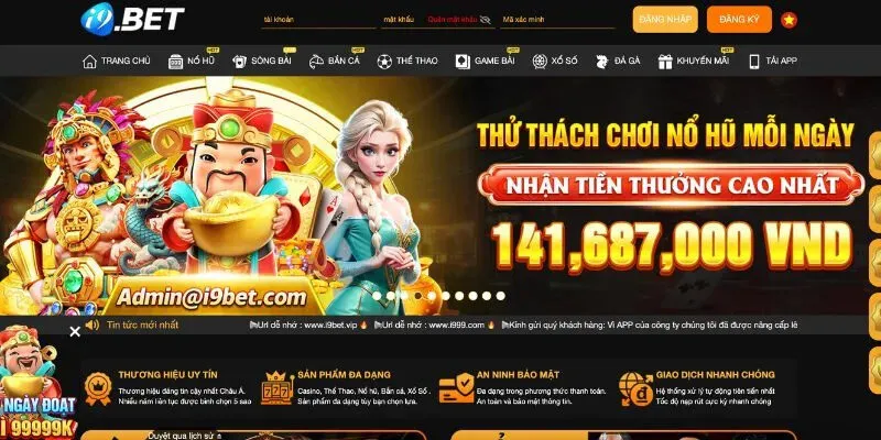 i9BET - Nhà cái uy tín thưởng cao